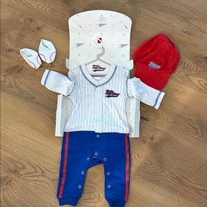 Baby Aspen Baseball Outfit Gift Set